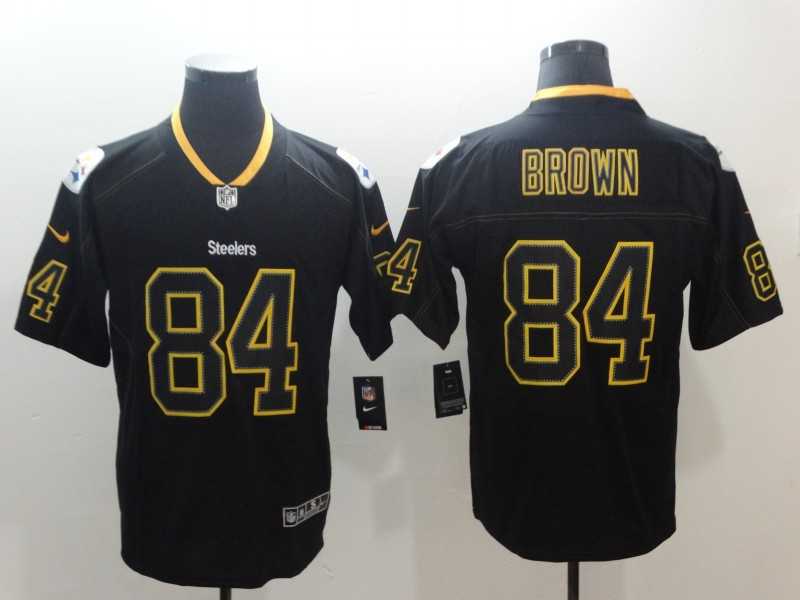 Nike Steelers 84 Antonio Brown Black Shadow Legend Limited Jersey,We sell and wholesale Nike Steelers 84 Antonio Brown Black Shadow Legend Limited Jersey on line form chian!